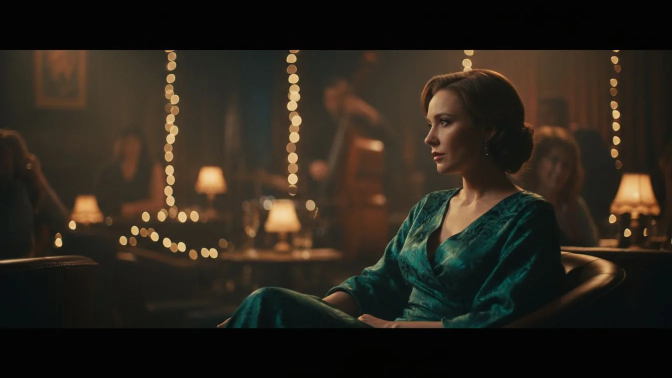 Before and after: text overlay cleared from video scene, frame fully restored